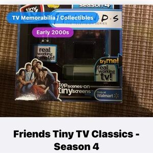 Friends Tiny TV Classics Season 4 - Black and Blue Collectible